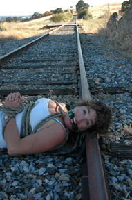 Read about the Wilderness Train and this damsel in distress